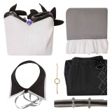 Costume de cosplay de fête Akemi Homura de Puella Magi Madoka Magica pour Halloween et carnaval