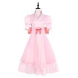 Robe rose pour femmes Pudding Costume de cosplay Tenue de carnaval d'Halloween