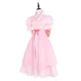 Robe rose pour femmes Pudding Costume de cosplay Tenue de carnaval d'Halloween