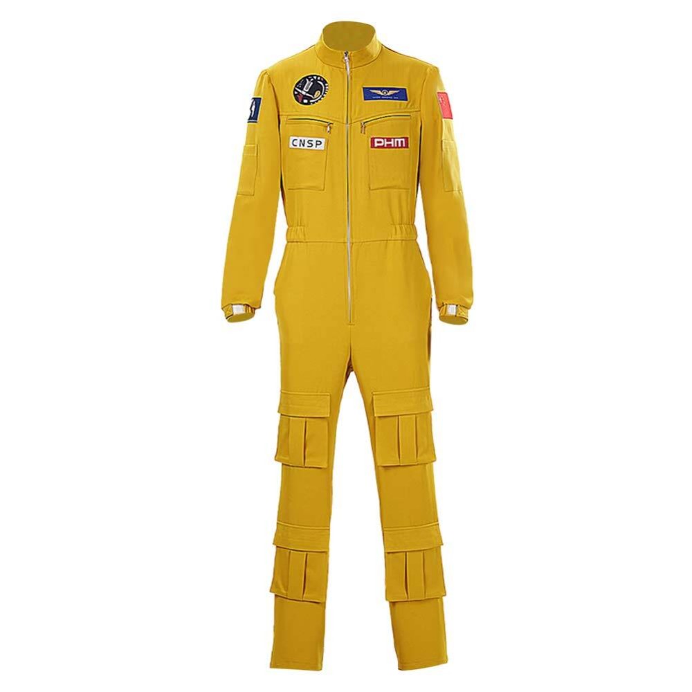 Project Hail Mary Ryland Grace Yellow Cosplay Costume Halloween Carnival Outfit