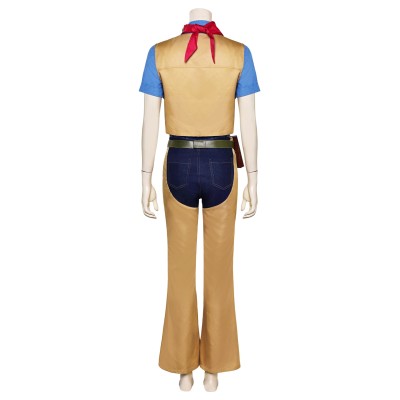 Princess Peach: Showtime! Princess Peach Cowgirl Full Set Suit Cosplay Costume Halloween Carnival Outfit