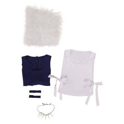 Costume de cosplay San de Princesse Mononoké pour Halloween et carnaval