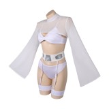 Ensemble de lingerie sexy pour femme Princess Leia, costume de fête cosplay, carnaval d'Halloween