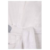 Robe de bain en flanelle unisexe Princess Leia Costume de cosplay Tenue de carnaval d'Halloween