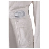 Robe de bain en flanelle unisexe Princess Leia Costume de cosplay Tenue de carnaval d'Halloween