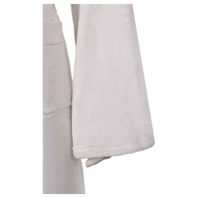 Robe de bain en flanelle unisexe Princess Leia Costume de cosplay Tenue de carnaval d'Halloween