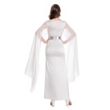 Un nouvel espoir Costume de cosplay de la princesse Leia Organa Solo Tenue de Halloween Carnaval