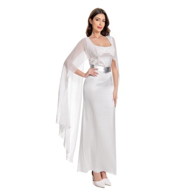 Un nouvel espoir Costume de cosplay de la princesse Leia Organa Solo Tenue de Halloween Carnaval