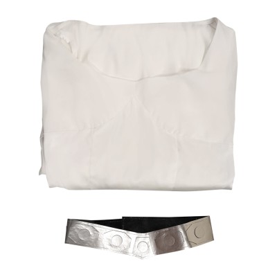 Un nouvel espoir Costume de cosplay de la princesse Leia Organa Solo Tenue de Halloween Carnaval