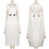 Un nouvel espoir Costume de cosplay de la princesse Leia Organa Solo Tenue de Halloween Carnaval