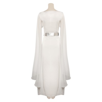 Un nouvel espoir Costume de cosplay de la princesse Leia Organa Solo Tenue de Halloween Carnaval