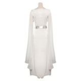 Un nouvel espoir Costume de cosplay de la princesse Leia Organa Solo Tenue de Halloween Carnaval