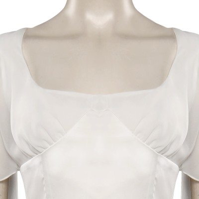 Un nouvel espoir Costume de cosplay de la princesse Leia Organa Solo Tenue de Halloween Carnaval
