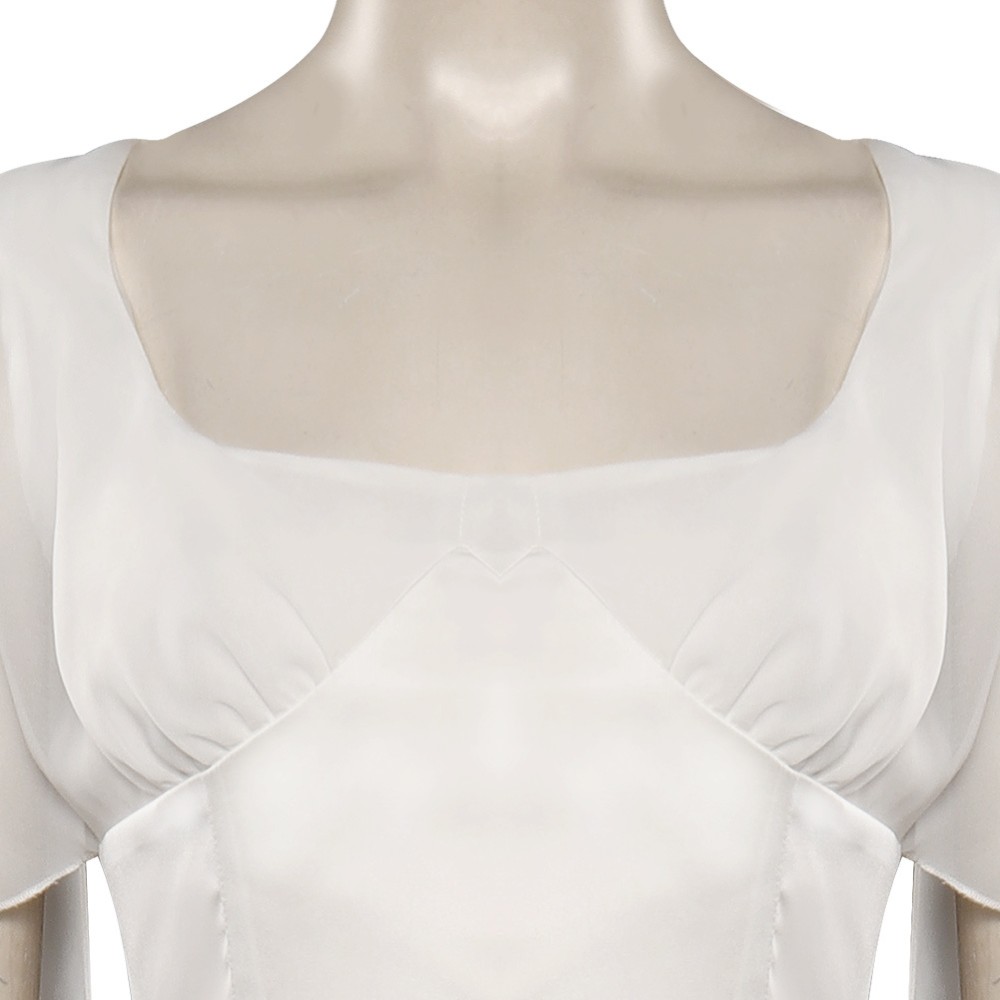 Un nouvel espoir Costume de cosplay de la princesse Leia Organa Solo Tenue de Halloween Carnaval