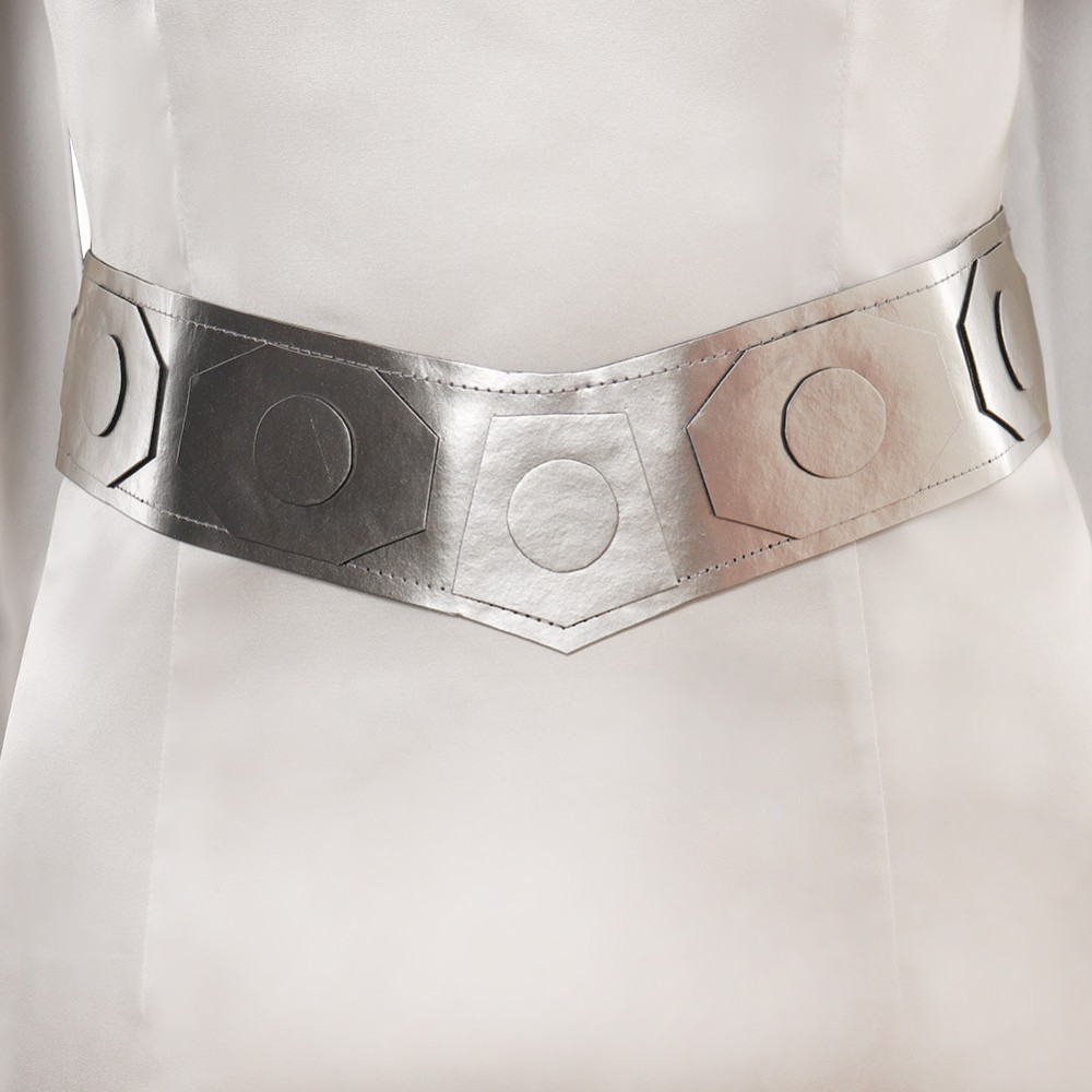 Un nouvel espoir Costume de cosplay de la princesse Leia Organa Solo Tenue de Halloween Carnaval