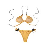 Princess Leia Organa Solo Printed Top Bikinis Set Swimsuit Suit Cosplay Costume Halloween Carnival Outfit