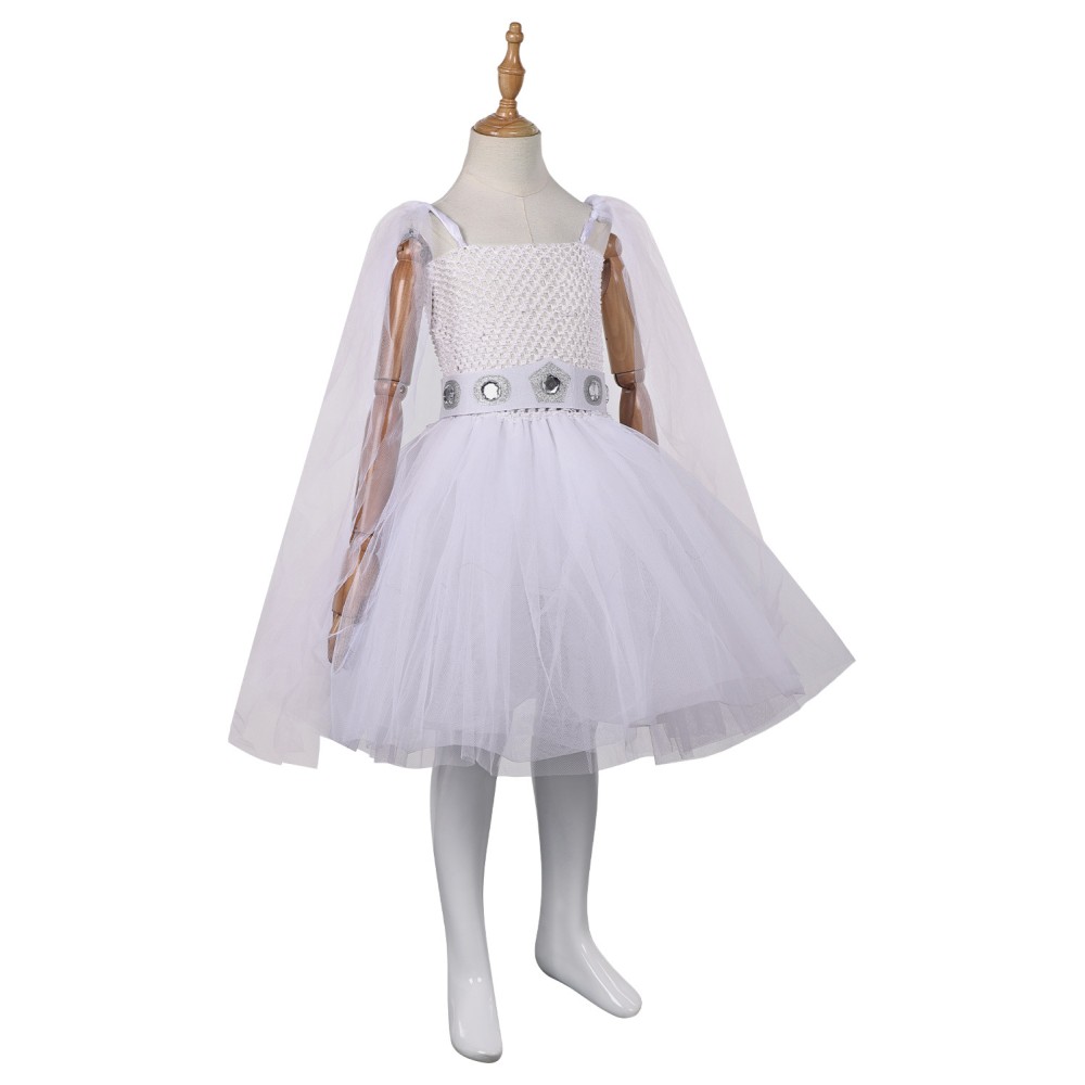 Princess Leia Organa Solo Girls Mesh Dress Christmas Suit Original Design Cosplay Costume Halloween Carnival Outfit