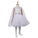 Princess Leia Organa Solo Girls Mesh Dress Christmas Suit Original Design Cosplay Costume Halloween Carnival Outfit