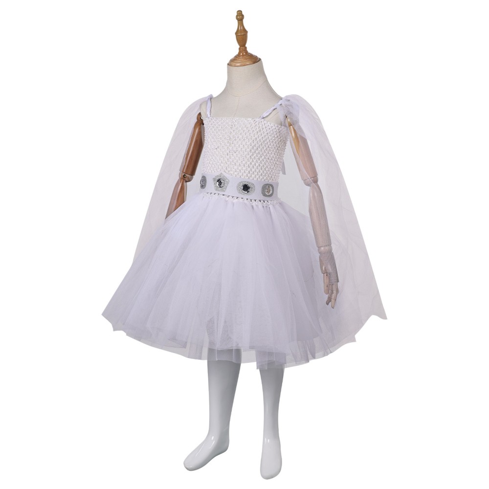 Princess Leia Organa Solo Girls Mesh Dress Christmas Suit Original Design Cosplay Costume Halloween Carnival Outfit