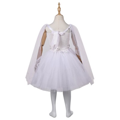 Princess Leia Organa Solo Girls Mesh Dress Christmas Suit Original Design Cosplay Costume Halloween Carnival Outfit
