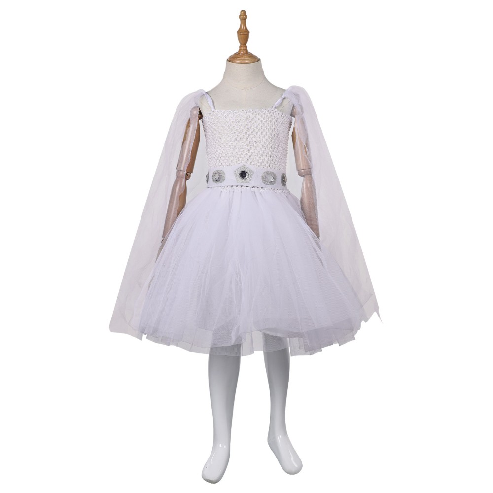 Princess Leia Organa Solo Girls Mesh Dress Christmas Suit Original Design Cosplay Costume Halloween Carnival Outfit