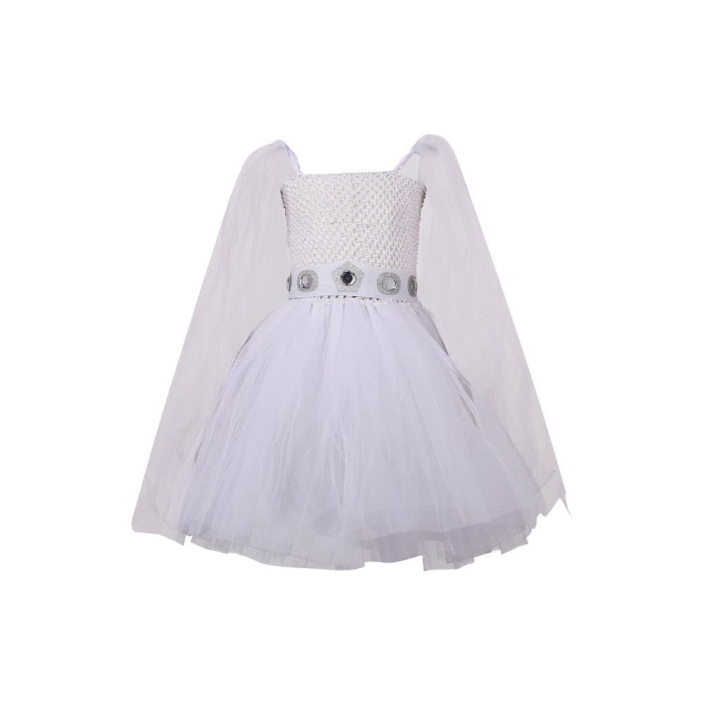 Princess Leia Organa Solo Girls Mesh Dress Christmas Suit Original Design Cosplay Costume Halloween Carnival Outfit