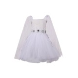 Princess Leia Organa Solo Girls Mesh Dress Christmas Suit Original Design Cosplay Costume Halloween Carnival Outfit