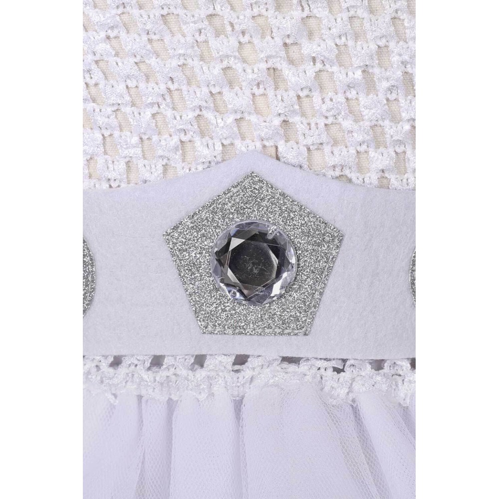 Princess Leia Organa Solo Girls Mesh Dress Christmas Suit Original Design Cosplay Costume Halloween Carnival Outfit