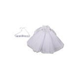 Princess Leia Organa Solo Girls Mesh Dress Christmas Suit Original Design Cosplay Costume Halloween Carnival Outfit