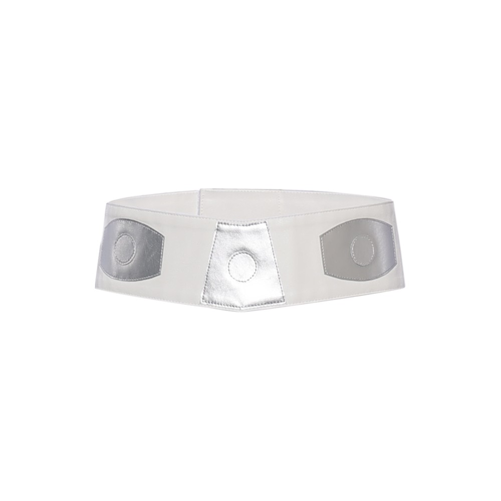 Princess Leia Organa Solo White Leather Belt Accessories Props Cosplay Costume Halloween Carnival