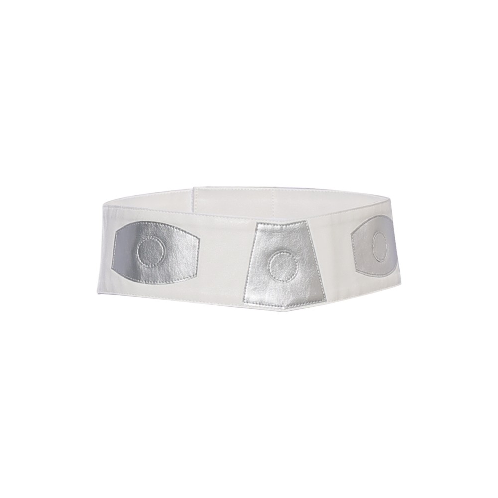 Princess Leia Organa Solo White Leather Belt Accessories Props Cosplay Costume Halloween Carnival