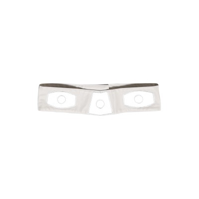 Princess Leia Organa Solo White Leather Belt Accessories Props Cosplay Costume Halloween Carnival