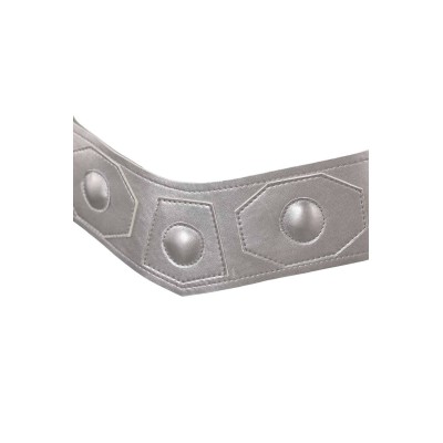 Princess Leia Organa Solo White Adjustable Leather Belt Accessories Cosplay Costume Halloween Carnival