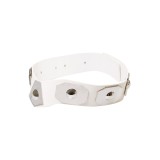 Princess Leia HOOk &amp; LOOP White Belt Adjustable Accessories Cosplay Costume Halloween Carnival