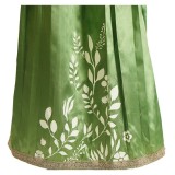 Princess Leia Green Long Sleeves Dress Party Cosplay Costume Halloween Carnival