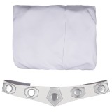 Princess Leia White Dress Suit Cosplay Costume Halloween Carnival Outfit