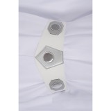Princess Leia White Dress Suit Cosplay Costume Halloween Carnival Outfit