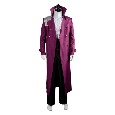 Purple Rain Prince Rogers Nelson Party Suit Cosplay Costume Halloween Carnival Outfit