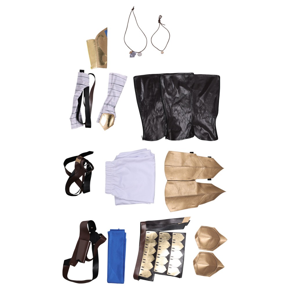 Prince of Persia : The Lost Crown Sargon Costume de Cosplay Complet Tenue de Halloween Carnaval
