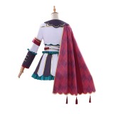 Pretty Derby Marche Lorraine Women White Cosplay Costume Halloween Carnival Outfit