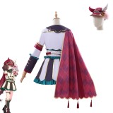 Pretty Derby Marche Lorraine Women White Cosplay Costume Halloween Carnival Outfit