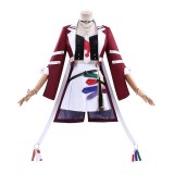 Pretty Derby Forever Young Women Red Cosplay Costume Halloween Carnival Outfit