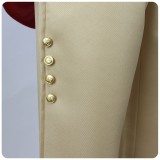 President George Washington Red Cosplay Costume Halloween Carnival Outfit