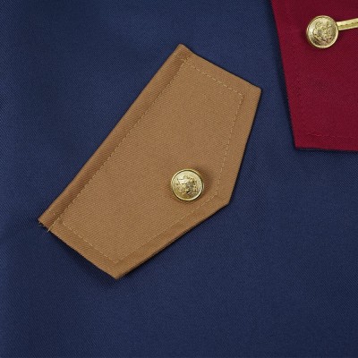 President George Washington Blue Cosplay Costume Halloween Carnival Outfit
