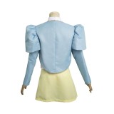Costume de cosplay Bella Baxter Poor Things en bleu pour Halloween et carnaval