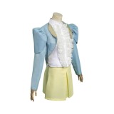 Costume de cosplay Bella Baxter Poor Things en bleu pour Halloween et carnaval