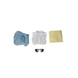 Costume de cosplay Bella Baxter Poor Things en bleu pour Halloween et carnaval