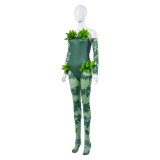 Costume de cosplay Poison Ivy pour femmes, combinaison verte, tenue de carnaval d'Halloween