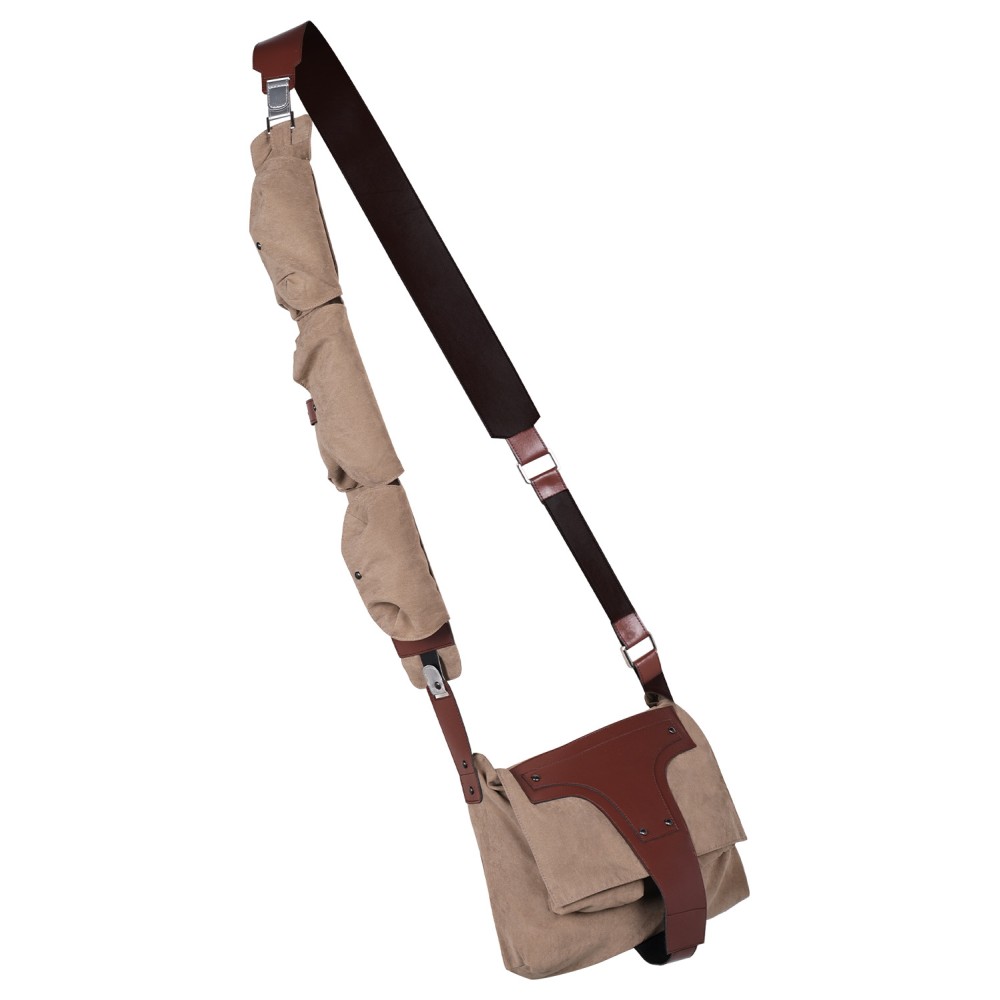 Sac bandoulière Poe Dameron, sac à dos, sac d'école, sac messager unisexe, costume de cosplay, Halloween, carnaval