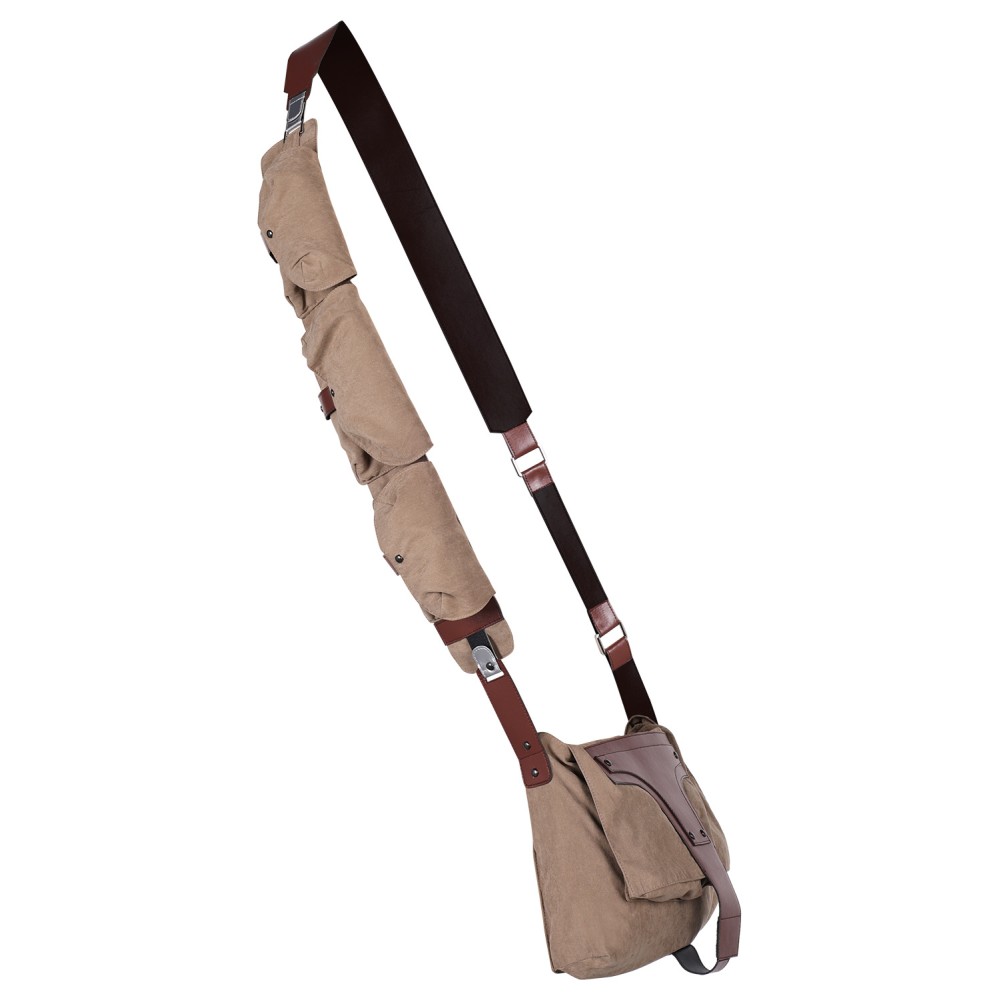 Sac bandoulière Poe Dameron, sac à dos, sac d'école, sac messager unisexe, costume de cosplay, Halloween, carnaval
